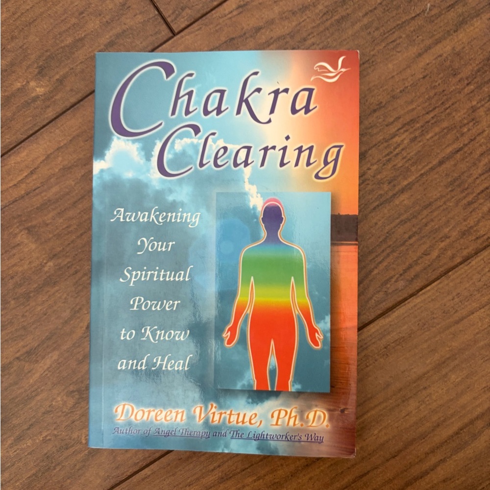 Chakra Clearing by Doreen Virtue — Multicolor Spiritual Healing Book